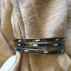 Bangle bracelets